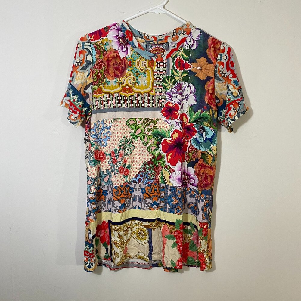 Johnny Was - Crewneck Floral Catalina Favorite Tee